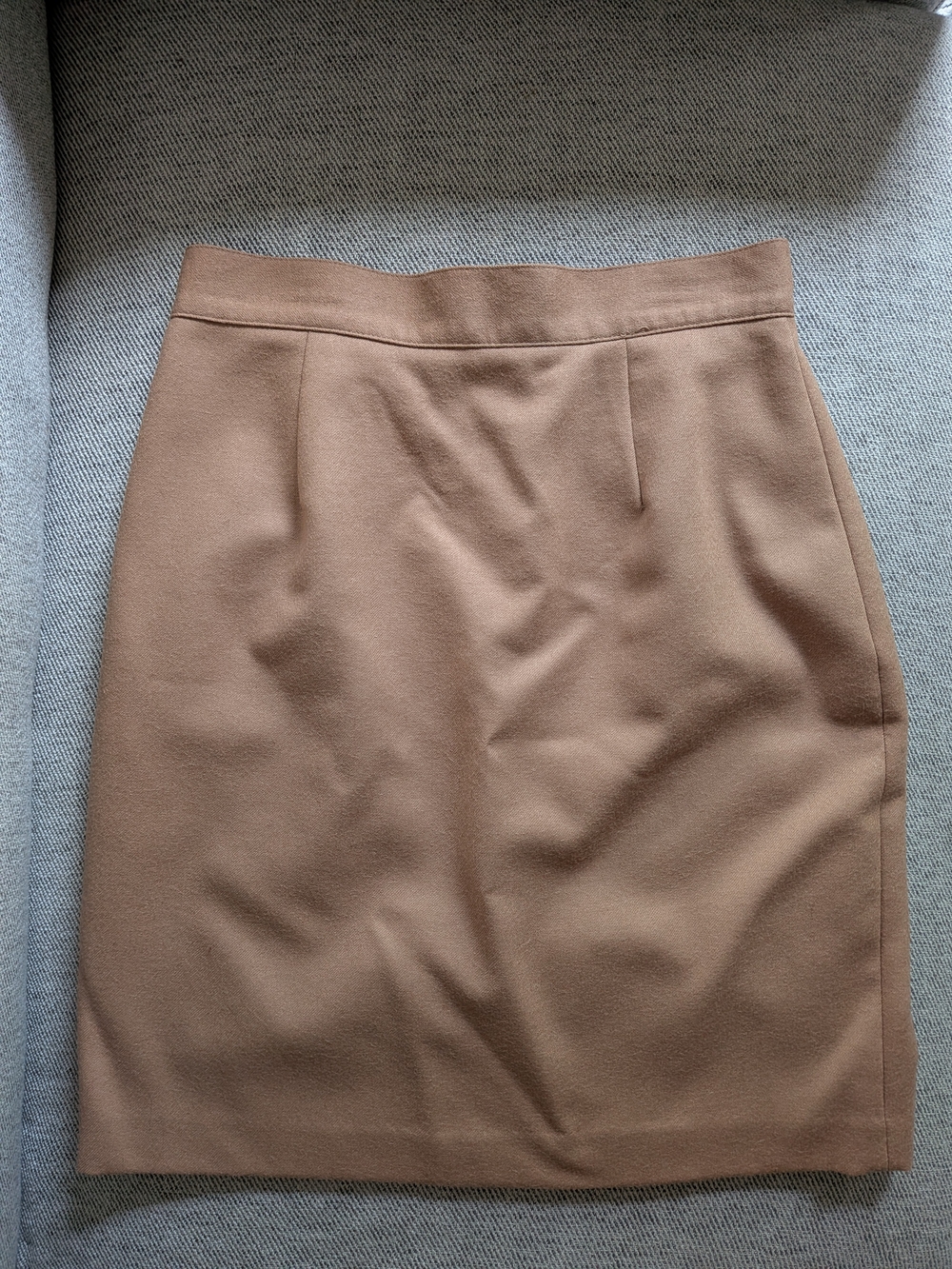 United Colors Of Benetton Camel Pencil Skirt